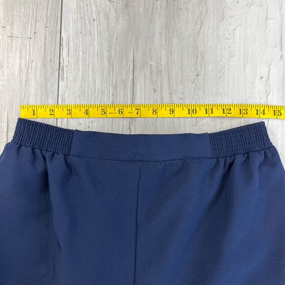 Vintage Monterey Canyon Blue Stretch Top Straight Leg Slacks Pants 16 - Picture 6 of 9